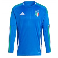 Camiseta Italia Primera Equipación Replica Eurocopa 2024 mangas largas